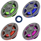 Bayboat: 4X JBLMARSPKSD62GAM 6.5" 300W Max 2-WAY Rgb Led Gray Speakers, Wire. Fixed Price $317.99.