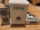 Ihome IH52W Subwoofer With Pair Stereo Speakers Docking Station. Fixed Price $42.49.