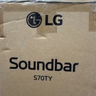 Lg S70TY 3.1.1-CH Qned Tv Matching Soundbar, Dolby Atmos, Wireless Subwoofer. Fixed Price $225.00.