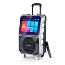 Dolphin Karaoke Machine W/ 14" Touchscreen Portable Rechargeable With Microphone. Fixed Price $349.99.