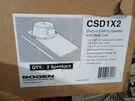 Bogen CSD1X2U Pack Drop Ceiling Speaker. Fixed Price $89.99.