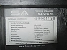 SA-VF6.5S Crossover Jack Plate From Sound Appeal Bookshelf.. Fixed Price $24.00.