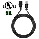 Ul 5FT Ac Power Cord For Pyle Pro PYD-1928/PTC40LC PYD1964B PYD1015 PYD1962BU. Fixed Price $13.59.