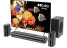 Hiwill 4.1CH Sound Bar With Dolby Atmos, 300W For Smart Tv Subwoo. Fixed Price $75.00.