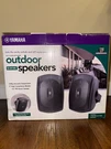 Yamaha Black Outdoor Speakers NS-AW190BL 120 Watts. Fixed Price $120.00.