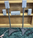 5 Sony Surround Sound Speakers Set 2 Stands 4 Wall Mounts Bin/offer. Fixed Price $59.99.