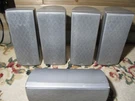 Jbl 180SSAT Speakers Surround Sound Satellite 5X + 180SCE Center 100 Watts Each. Fixed Price $64.99.