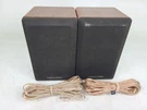 Realistic Minimus 7W Speakers 40-2039C Walnut Veneer Set (tested). Fixed Price $98.97.
