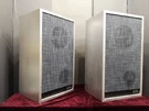 Altec Dig 409B Early Silver Cabinet Coaxial Speakers Pair Restored Excellent. Fixed Price $3000.00.