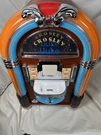 Crosley Ijuke Jukebox Apple Ipod Music Player CR17 Lights Up W/ Remote Control. Fixed Price $89.99.