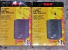 Rca PRO-X55AV 70-WATT 2-WAY Die-cast Speaker 40-5003 5" Woofer Black 2-PACK New. Fixed Price $199.99.