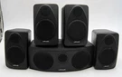 (4) Polk RM1300 Satellite Speakers, (1) RM1600S Center Channel. Fixed Price $95.95.