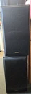 Vintage Technics Floor Speakers Black. Fixed Price $200.00.