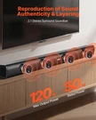 Vevor For Smart Tv, 2.1 Channel, 35-INCH Compact Speakers. Fixed Price $95.95.