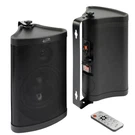 Ilive Patio Plus Water Resistant Indoor Outdoor Bluetooth Speakers Pair Black. Fixed Price $139.95.