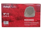 Adept Audio Rock 80S Outdoor Speakers Pair 8" Sandstone 60W New In Box. Fixed Price $495.00.