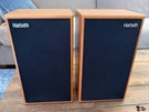 Harbeth P3ESR Xd Bookshelf Speakers In Cherrywood. Fixed Price $2849.00.