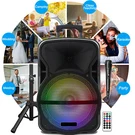3000W Portable Bluetooth Speaker 12''SUBWOOFER Heavy Bass System Fm W/mic Tripod. Fixed Price $95.55.