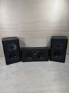 Atlantic Technology 1400 Lr Front Channel Left Right Center Speakers Grilles. Fixed Price $199.99.