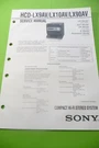 Service Manual Instructions For Sony AV,HCD-LX10 AV,HCD-LX90 Av,original. Fixed Price $18.76.