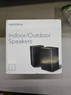 Pair Of Insignia 2-WAY NS-OS112 Tweeter Black (speakers Only). Fixed Price $45.99.