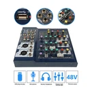 4CH Audio Live Sound Mixer Studio Usb Stage Dj Bar Karaoke Mini Mixing Console. Fixed Price $51.93.