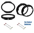 6X9 6.5" Door Speaker Install Plate+wire 2017-2024 Ford F250/F350/F450. Fixed Price $52.95.