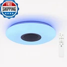 Horevo Premium Ceiling Lights Bluetooth Speaker 19.7-INCH 36W Dimmable 95-265V. Fixed Price $126.33.