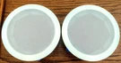 6.5" Pqn Marine 2-WAY In-wall/in-ceiling Speakers Pr. IP65 Waterproof, 8" Frame. Fixed Price $70.18.