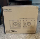 Polk Audio Lsim 702 F/x Flagship Surround Speakers (pair) Gloss Black.. Fixed Price $1500.00.