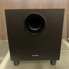 Onkyo SKW-390 130 Watts Passive Subwoofer Home Theater System Tested Working. Fixed Price $40.00.