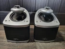 Mirage Omnisat V2 Omnipolar Satellite Speakers Black Pair New Foam. Fixed Price $100.00.