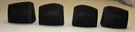 Set 4 Klipsch KSW12 Powered Subwoofer Foot Feet KSW15. Fixed Price $20.00.