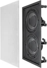 8" Trimless In Wall Subwoofer 300W, For Home Theaters IWDUAL8. Fixed Price $227.50.
