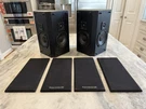 Pair Of Atlantic Technology Model 274T Sr Left / Right Surround Speakers Black. Fixed Price $95.00.
