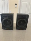 Soundesign Speakers Model 0634BLK Vintage Exb Extended Bass System Black. Fixed Price $30.00.
