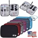 Electronic Digital Organizer Bag Usb Cable Earphone Gadget Travel Storage Case. Fixed Price $9.45.