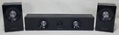 Samsung PS-DS2 Black Home Theatre Surround Speakers Center, Left & Right Side. Fixed Price $32.00.