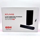 2.1 Ch Computer Soundbar With Subwoofer Model SK100PRO - 60W Peak Power. Fixed Price $17.55.