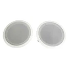 Pyle PDIC81RD 250W 8" Round Flush Mount In-wall/ceiling Home Speakers, Pack. Fixed Price $52.99.