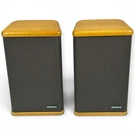 Advent Mini Ii Bookshelf Speakers Pair 2.0 Wired Black/brown Wood. Fixed Price $99.87.