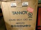 Tannoy Bm 8" Ceiling Speakers Pair New Box. Fixed Price $125.00.