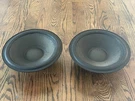 Sony SS-U6030 12" Woofer Matched Pair Oem Speakers Refoamed Tested 8 Ohm. Fixed Price $90.00.
