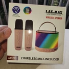 Lax-max New Generation Wireless Speaker With 2 Mics. Fixed Price $12.87.
