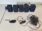 Lot Of 5 Gateway SP303 Satellite Speakers Black Wire Home Theater. Fixed Price $49.99.