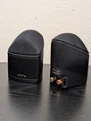 Mirage Nanosat Blk 5.0 Small High Performance Speakers With Wall Mounts. Fixed Price $53.99.