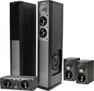 Jamo 606 Hcs 3 Home Theater Speaker System Powerful Surround Sound- Black Ash. Fixed Price $1150.00.