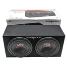 Mtx Audio Terminator 12" 1000W Dual Subwoofer Box Enclosed (TNE212DV) Black. Fixed Price $124.93.