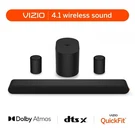 Vizio 4.1 Soundbar System With Dolby Atmos, Wireless Surround Speakers, Compact. Fixed Price $125.00.