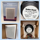 Radio Shack 40-1368 In-wall Flush Mount 1/2" 2-WAY Speaker System 80W Max 40W. Fixed Price $48.97.